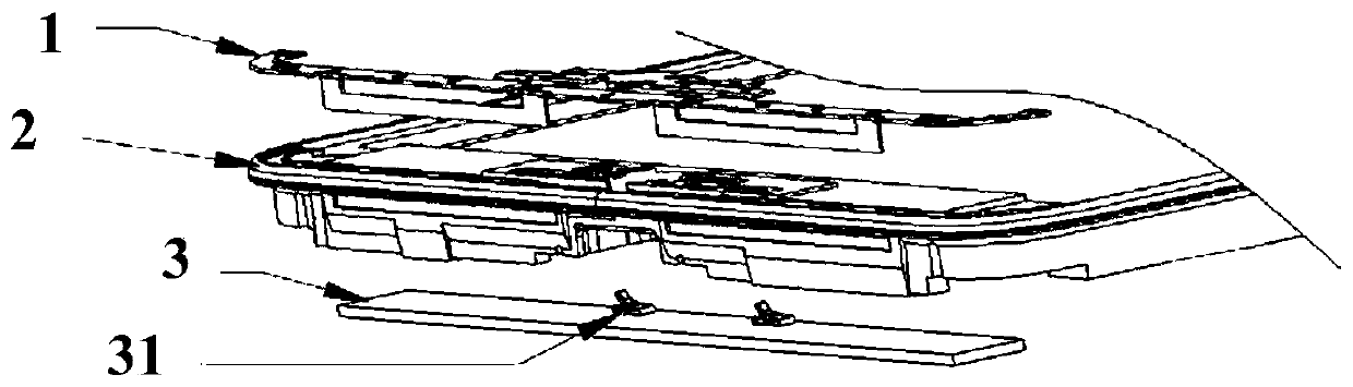 An antenna assembly structure and mobile terminal