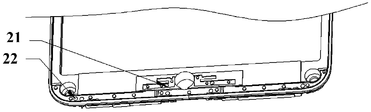 An antenna assembly structure and mobile terminal