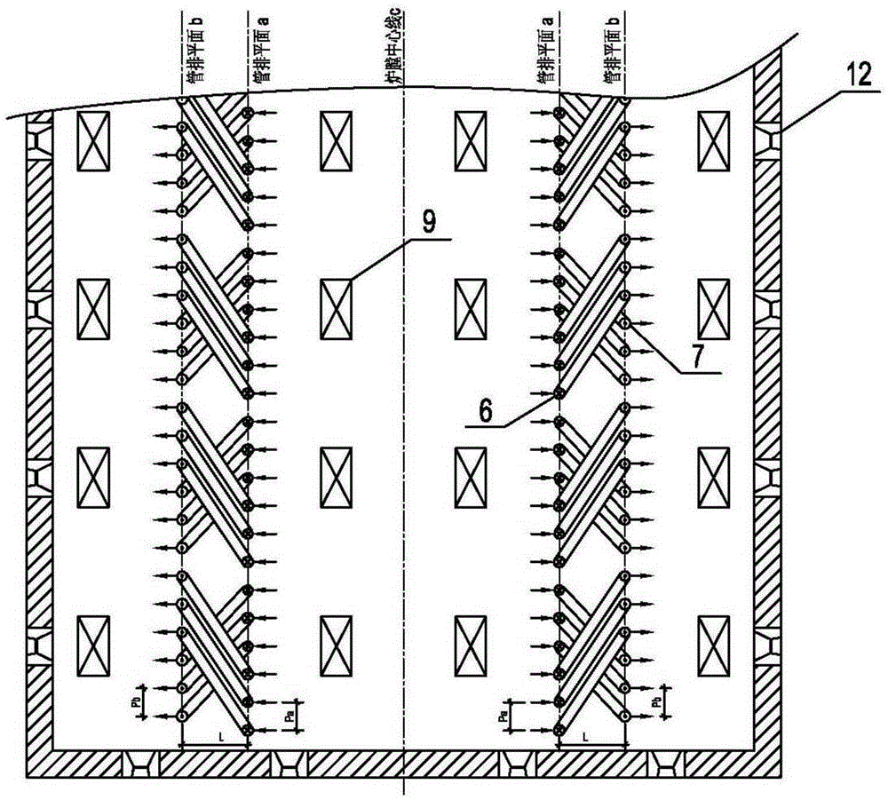 Ethylene cracking furnace