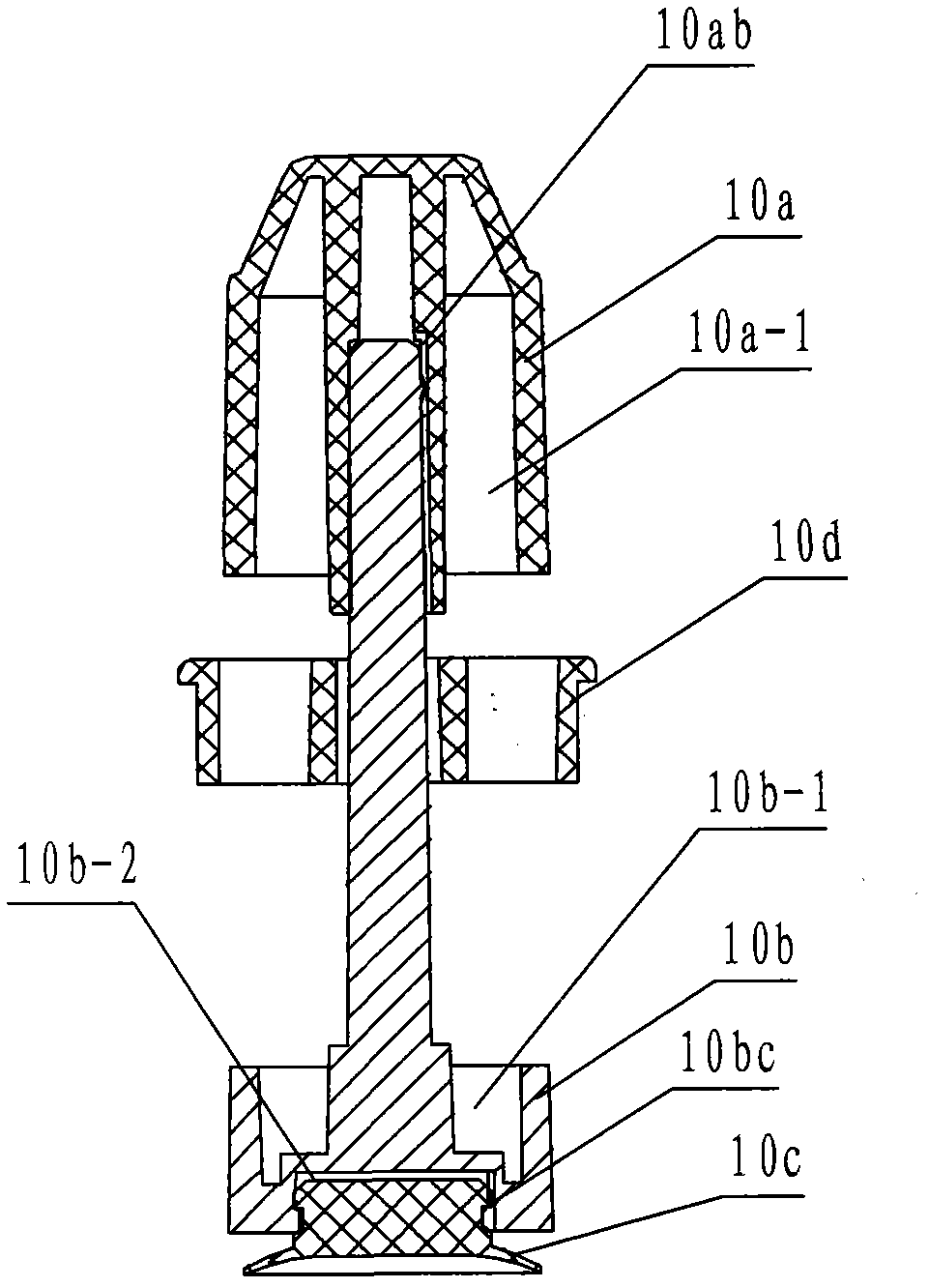 Disposable self-limiting and self-stopping transfusion system