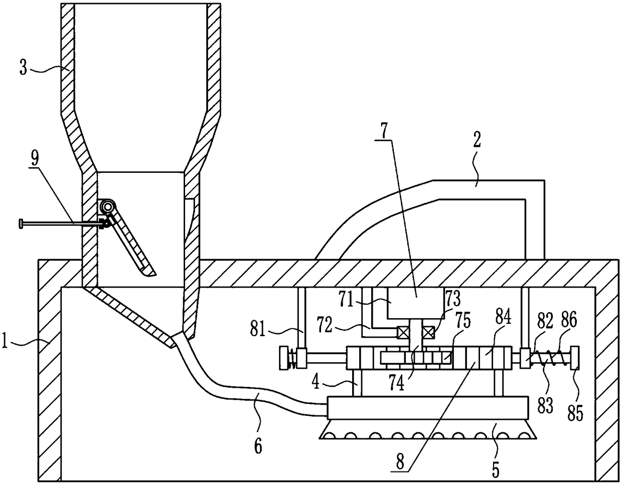 Seed sowing device for agriculture