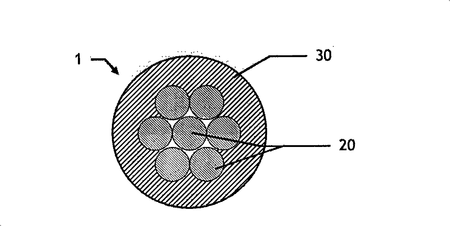 Electrical control cable