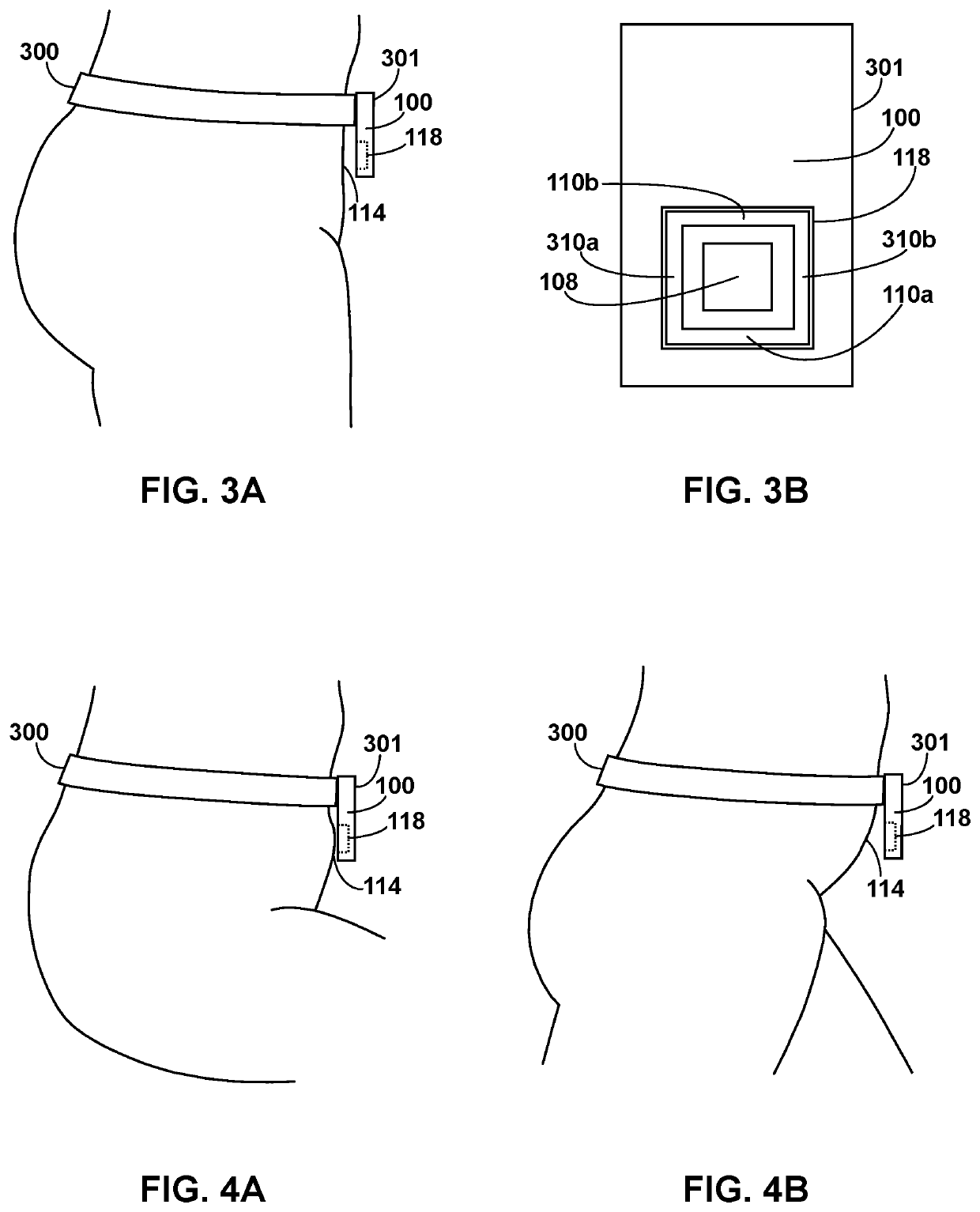 Wearable hip joint-action detectors