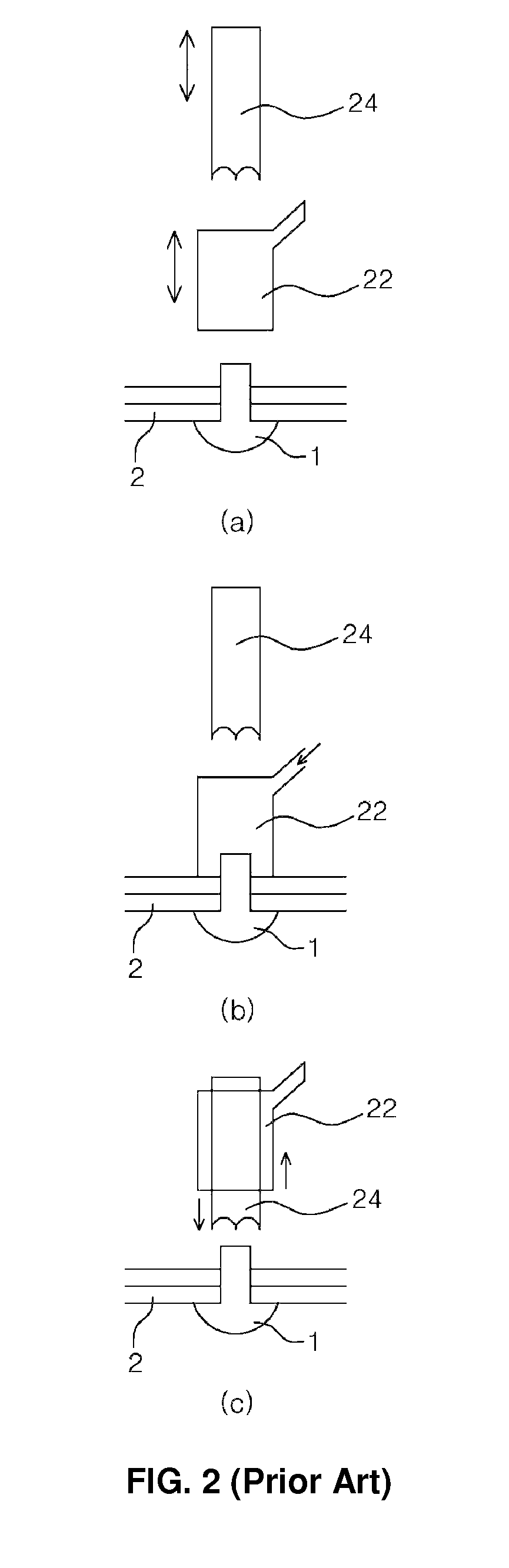 Apparatus for rivetting