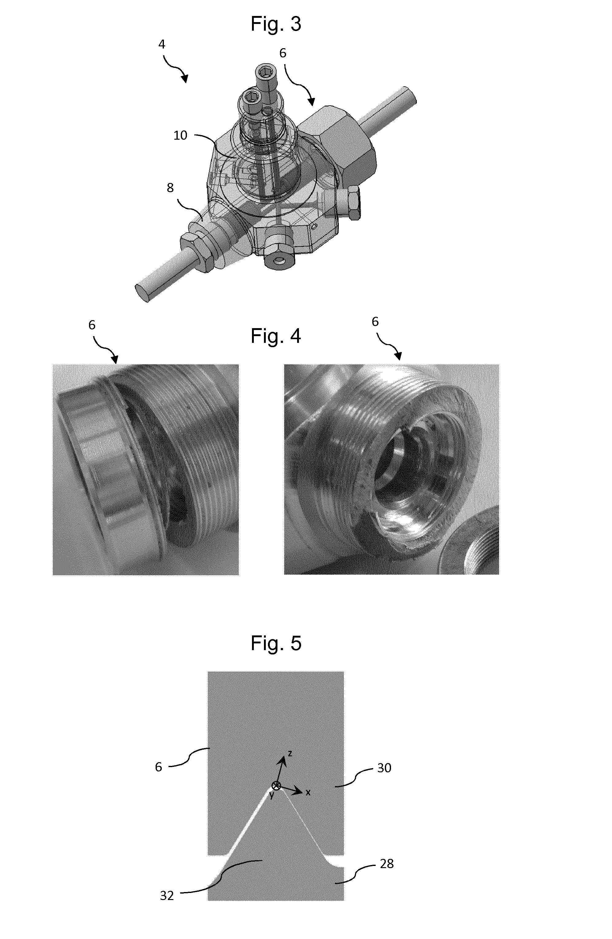 Metallic Body with Threaded Port Subject to Autofrettage