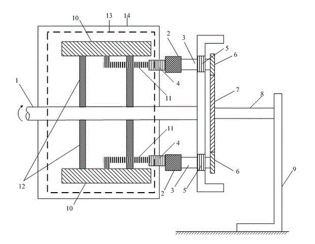 Shaft power input superconducting wind power generator refrigerating system