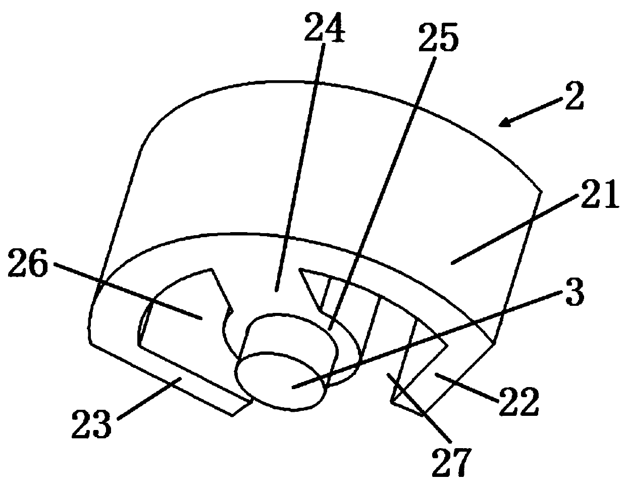 Hanging type power cable and optical cable