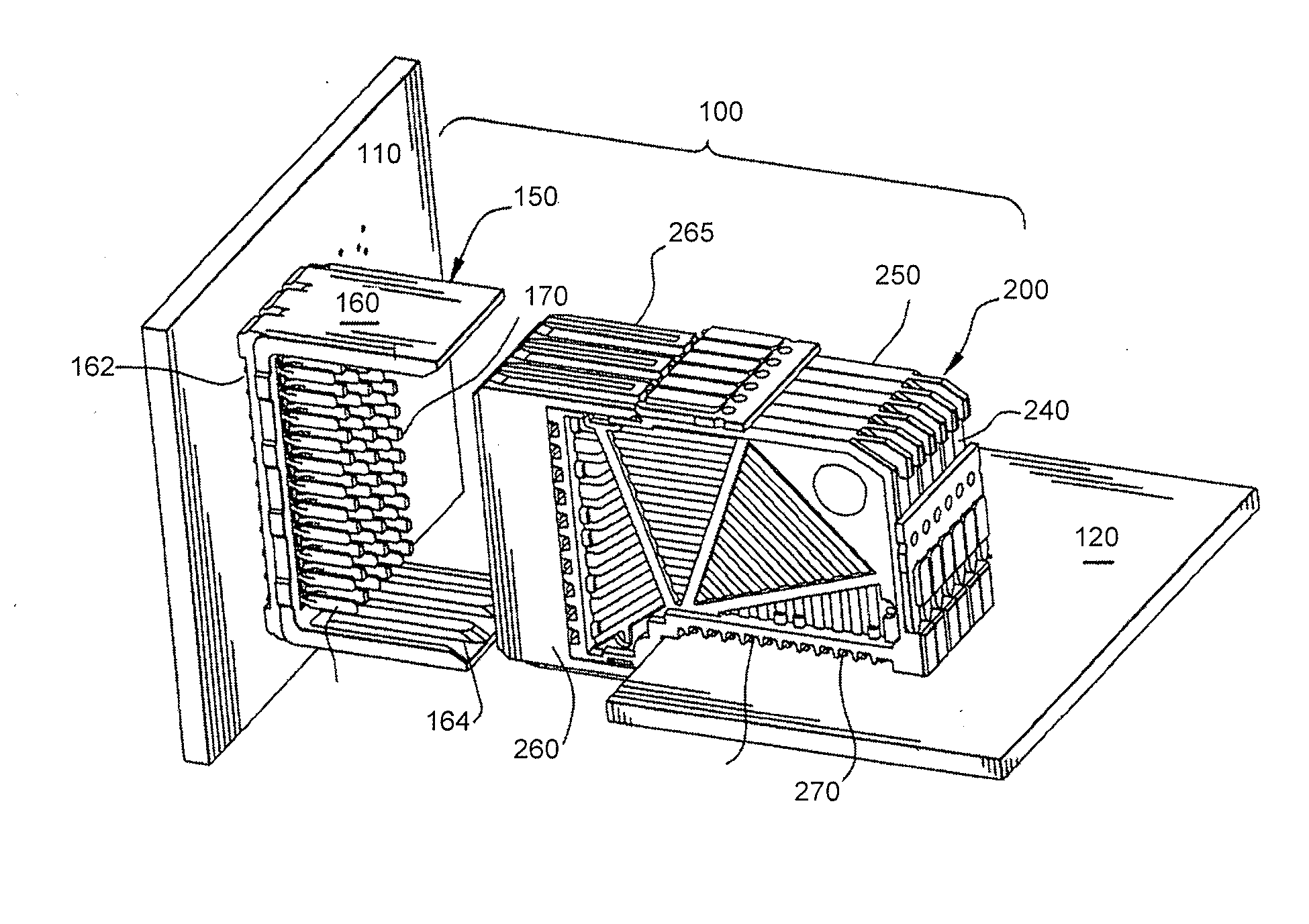 High frequency electrical connector