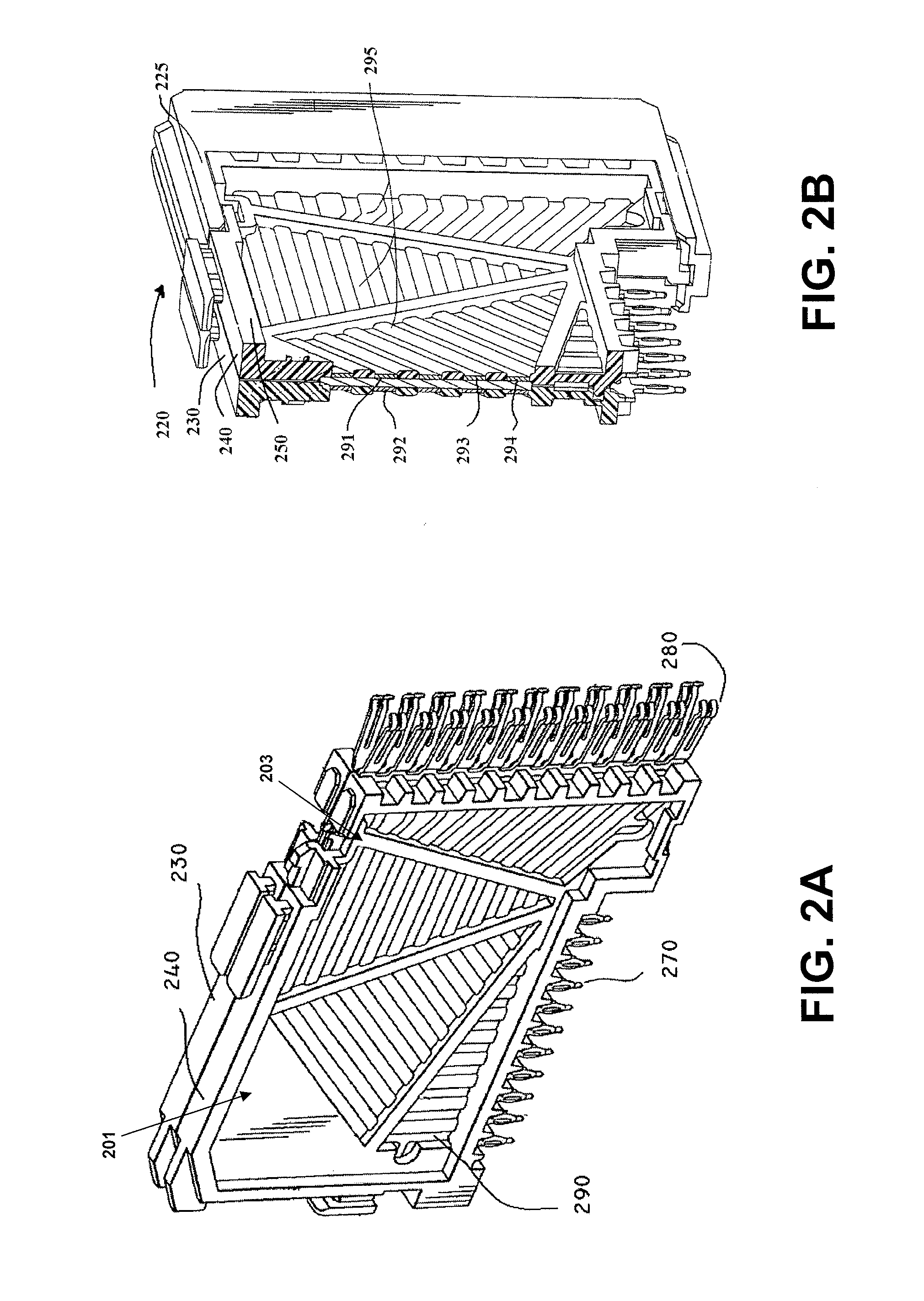 High frequency electrical connector