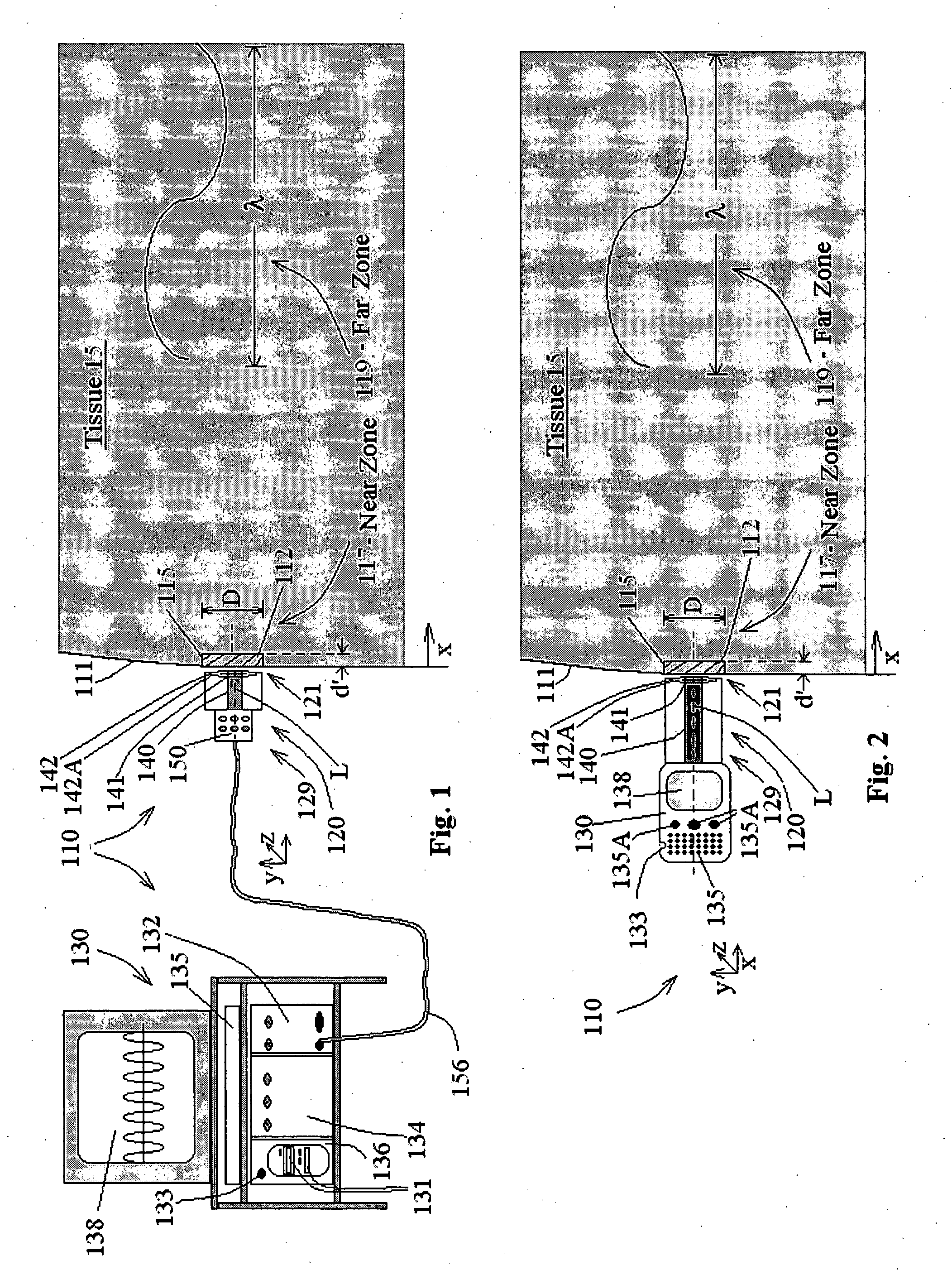 Probes, systems, and methods for examining tissue according to the dielectric properties thereof