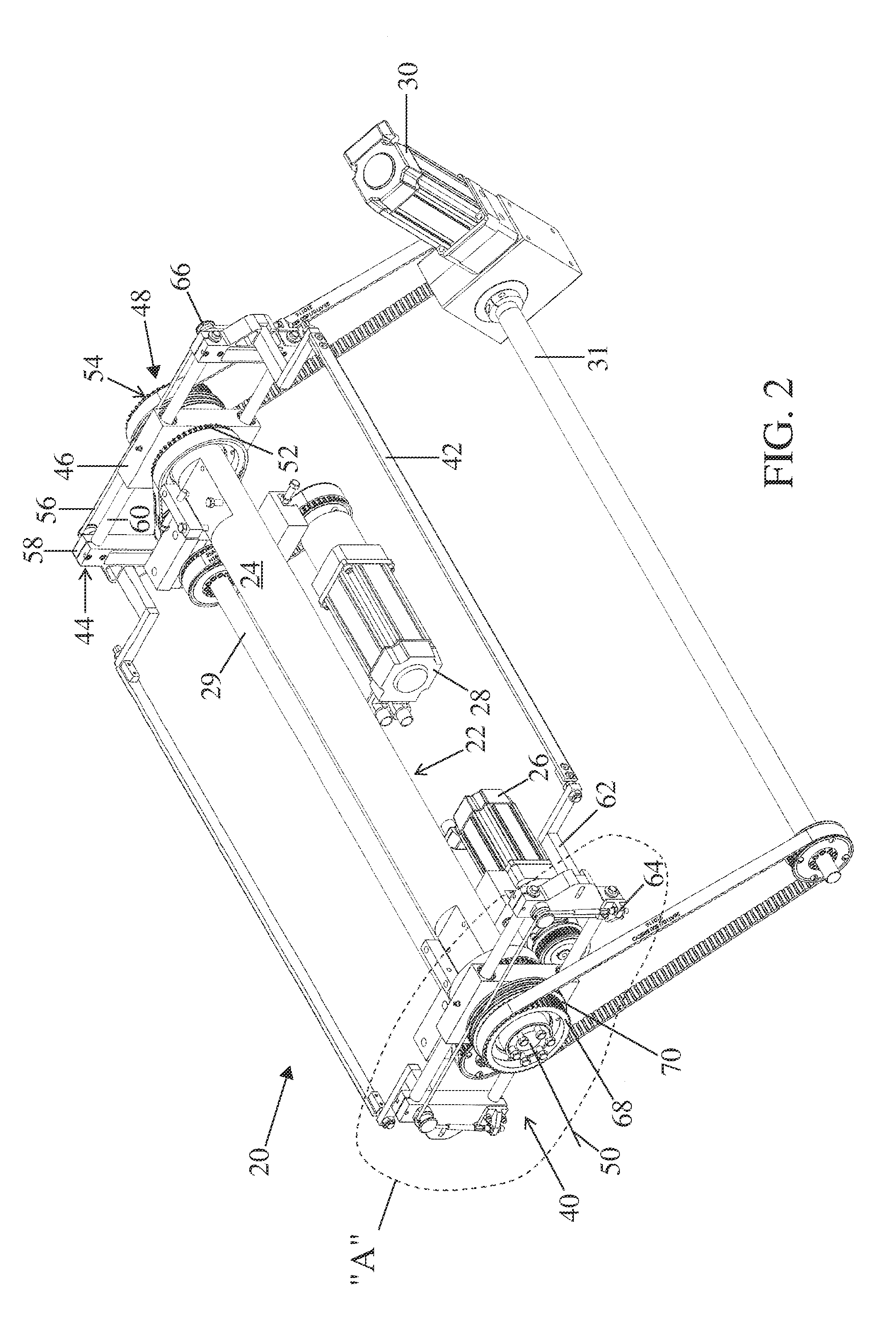 Apparatus for adjustable wrapping