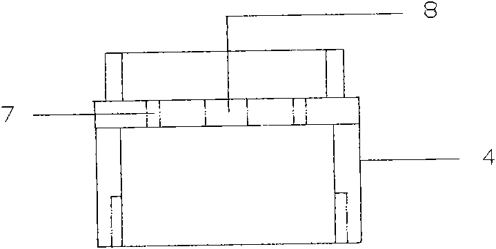 Auxiliary device for improving observing effect of drilling television imaging instrument in muddy water hole