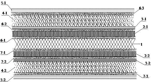 High anti-impact waterproof and dampproof composite board