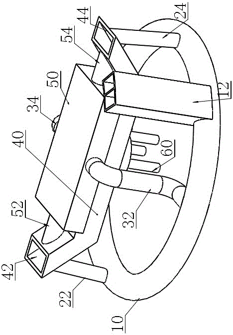 Method for producing methane in a system with tower-type two-stage linkage fermentation to promote uniform distribution of strains