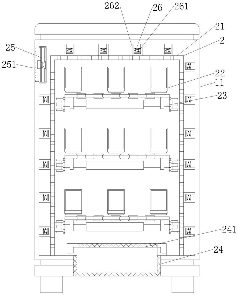 Insulation anti-voltage electric power cabinet