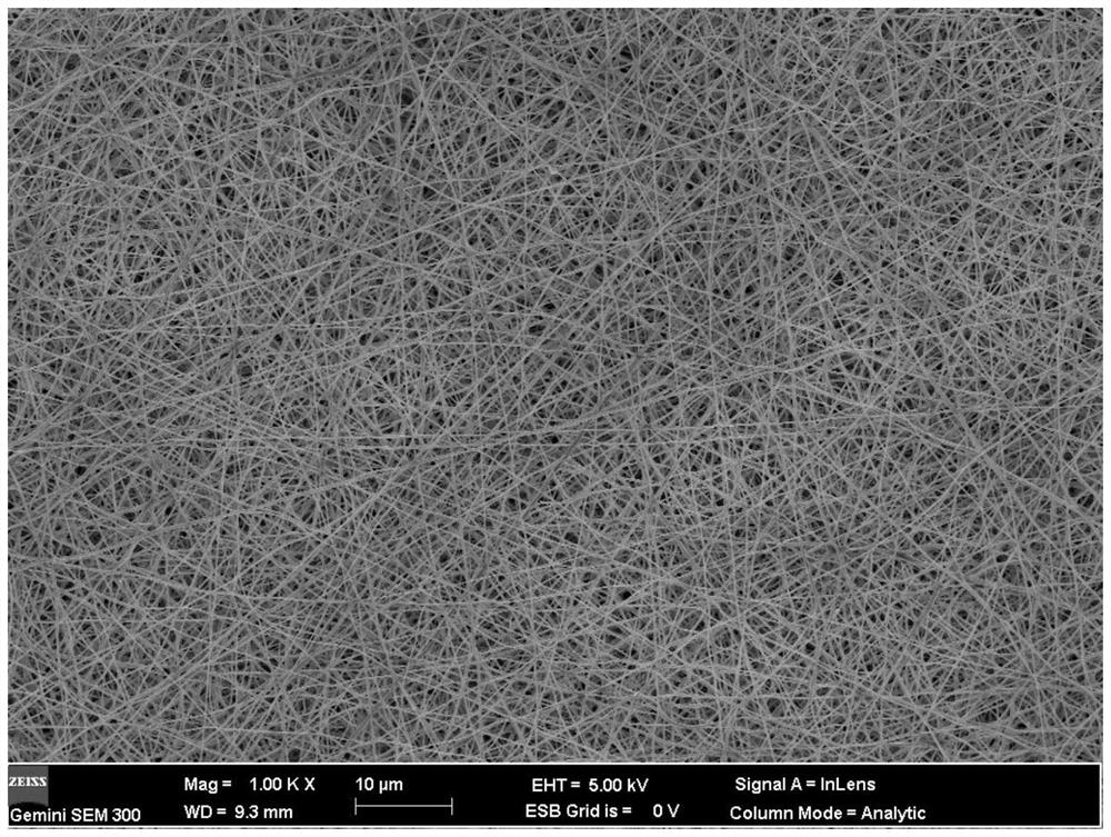 Tetracycline purification fiber membrane and preparation method thereof