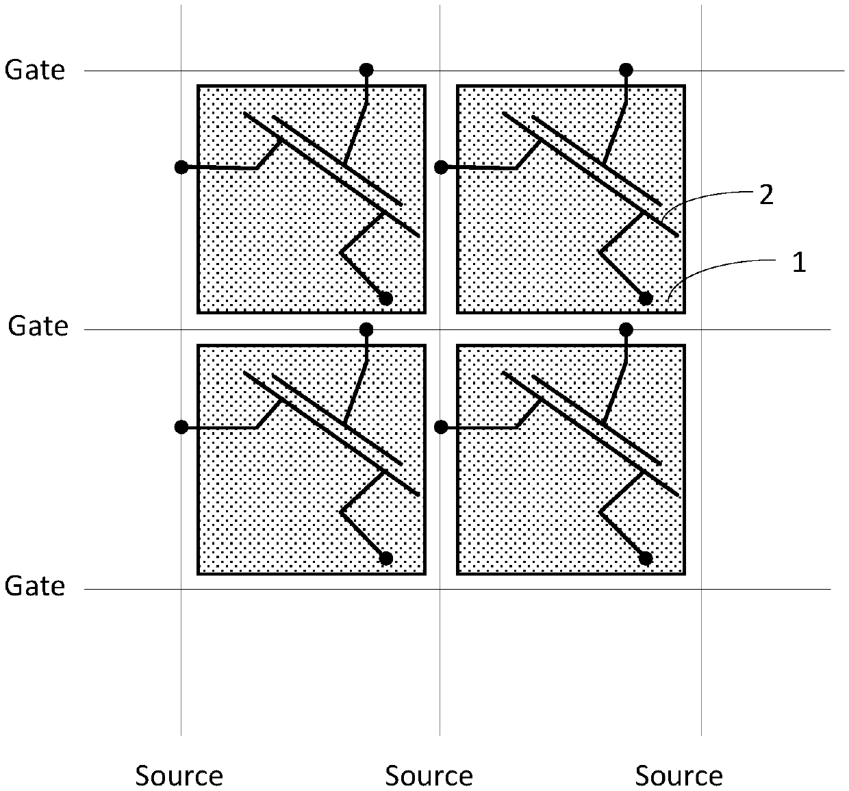 Array substrate and micro total analysis device