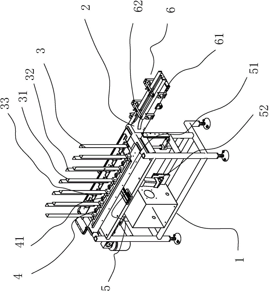 Automatic tray-sucking machine