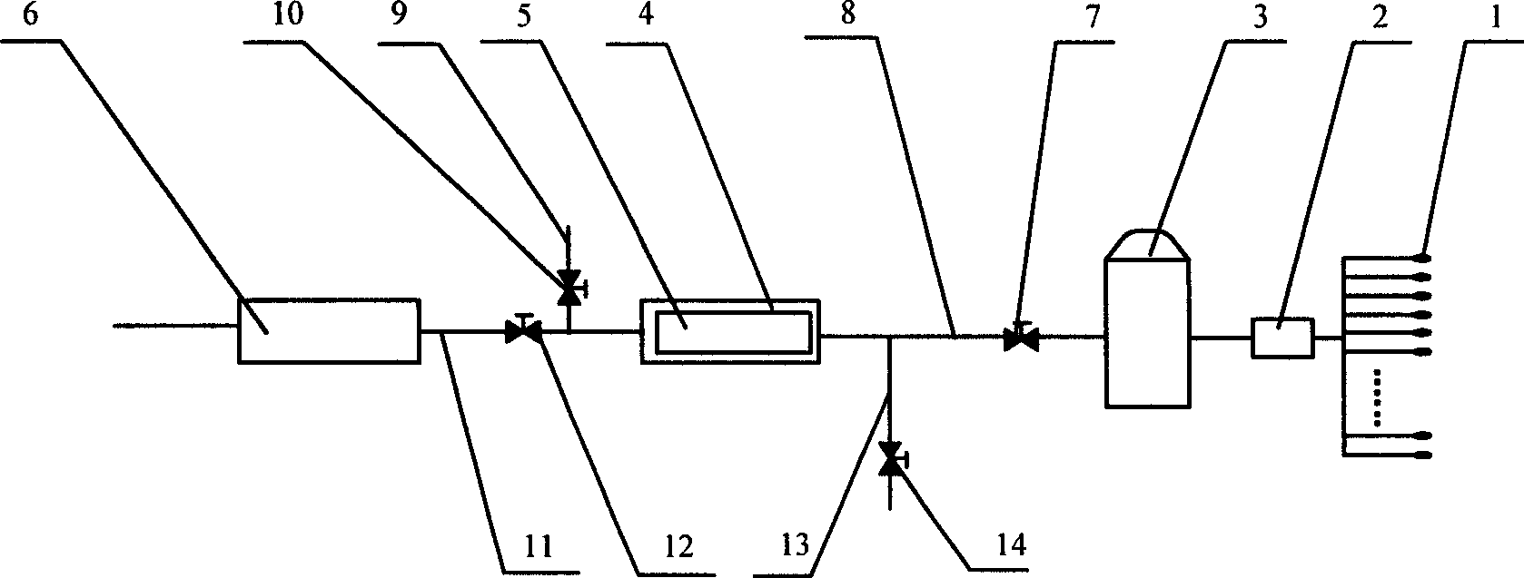 Secondary-cleaned atomized water treatment device