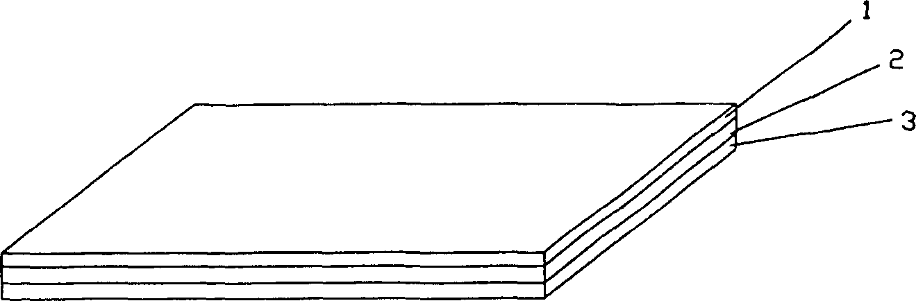 Substrate specially for digital card-making and its preparing method