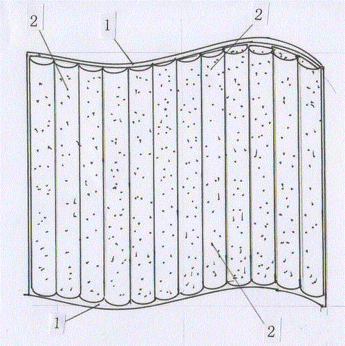 Device for removing rainwater on umbrella