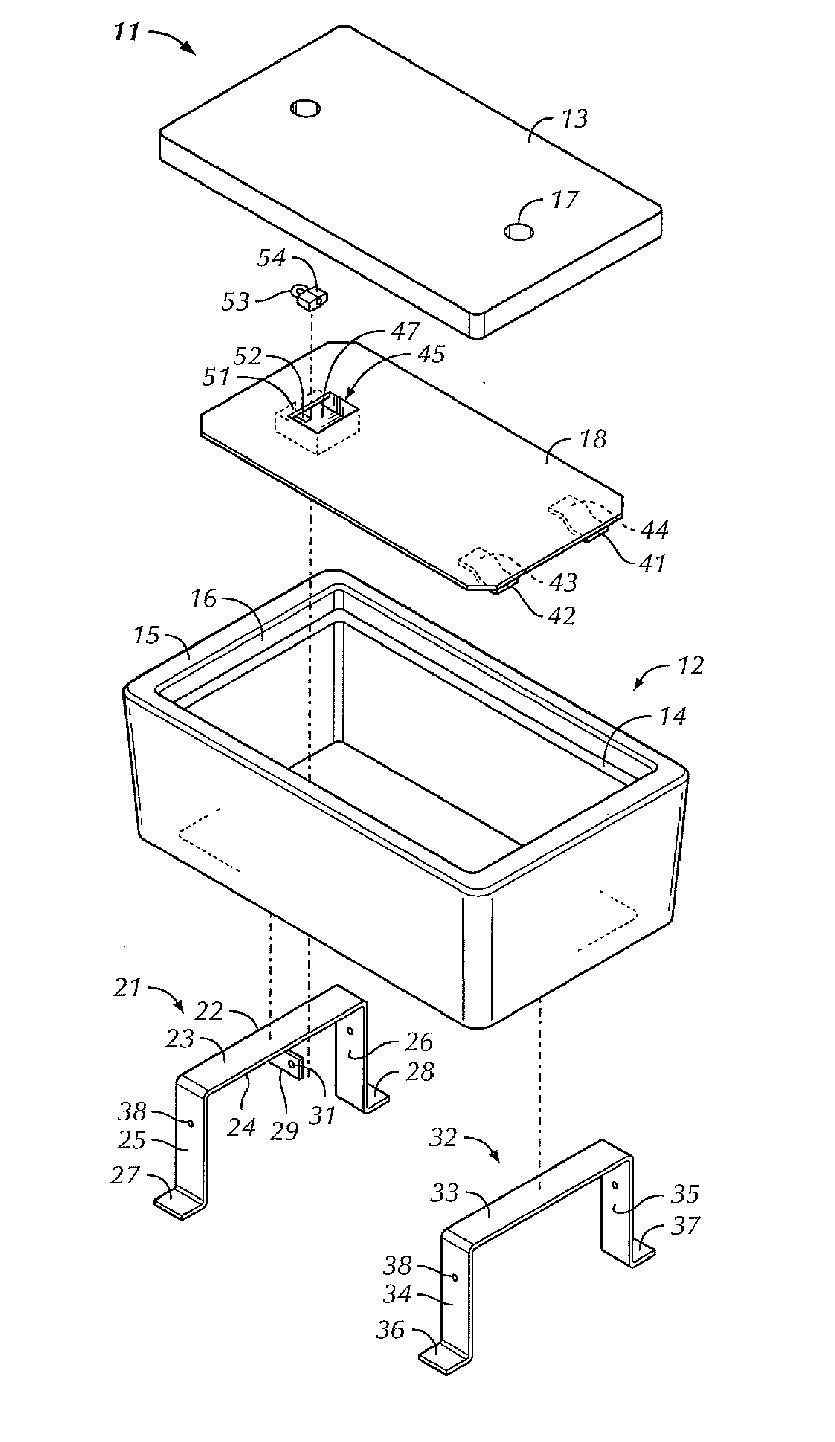 Vandal resistant pull box