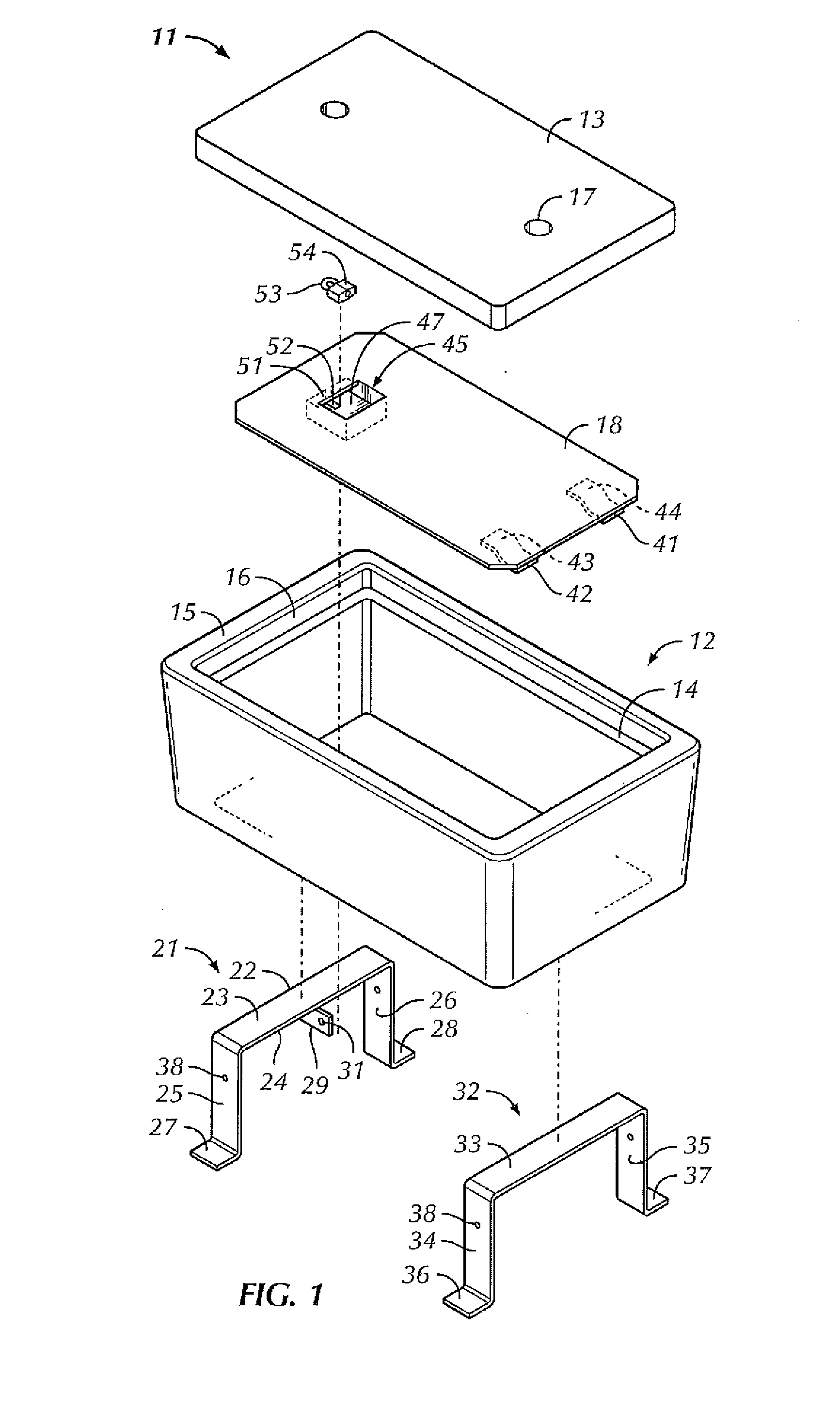 Vandal resistant pull box