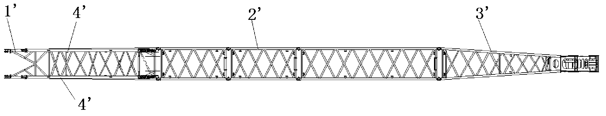 Dynamic compactor boom and dynamic compactor