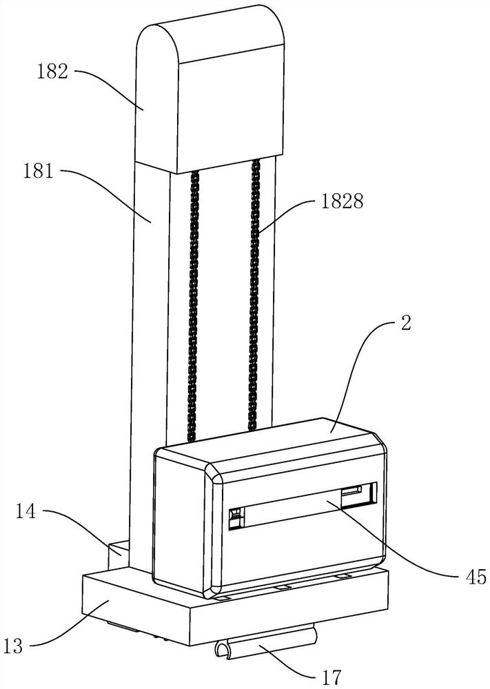 Automatic positioning fire detection system