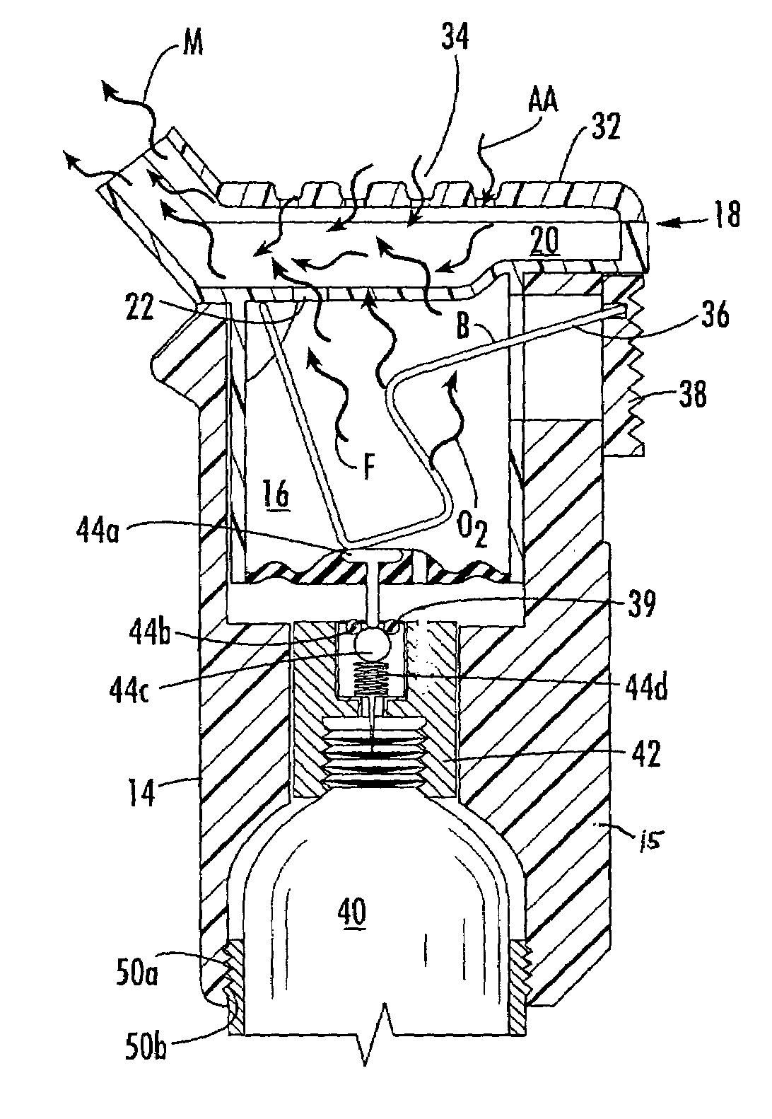 Oxygen delivery system