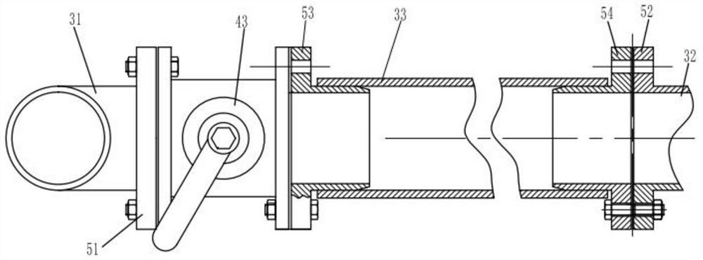 Filtering and recycling system of suction pressure feed tank truck and suction pressure feed tank truck