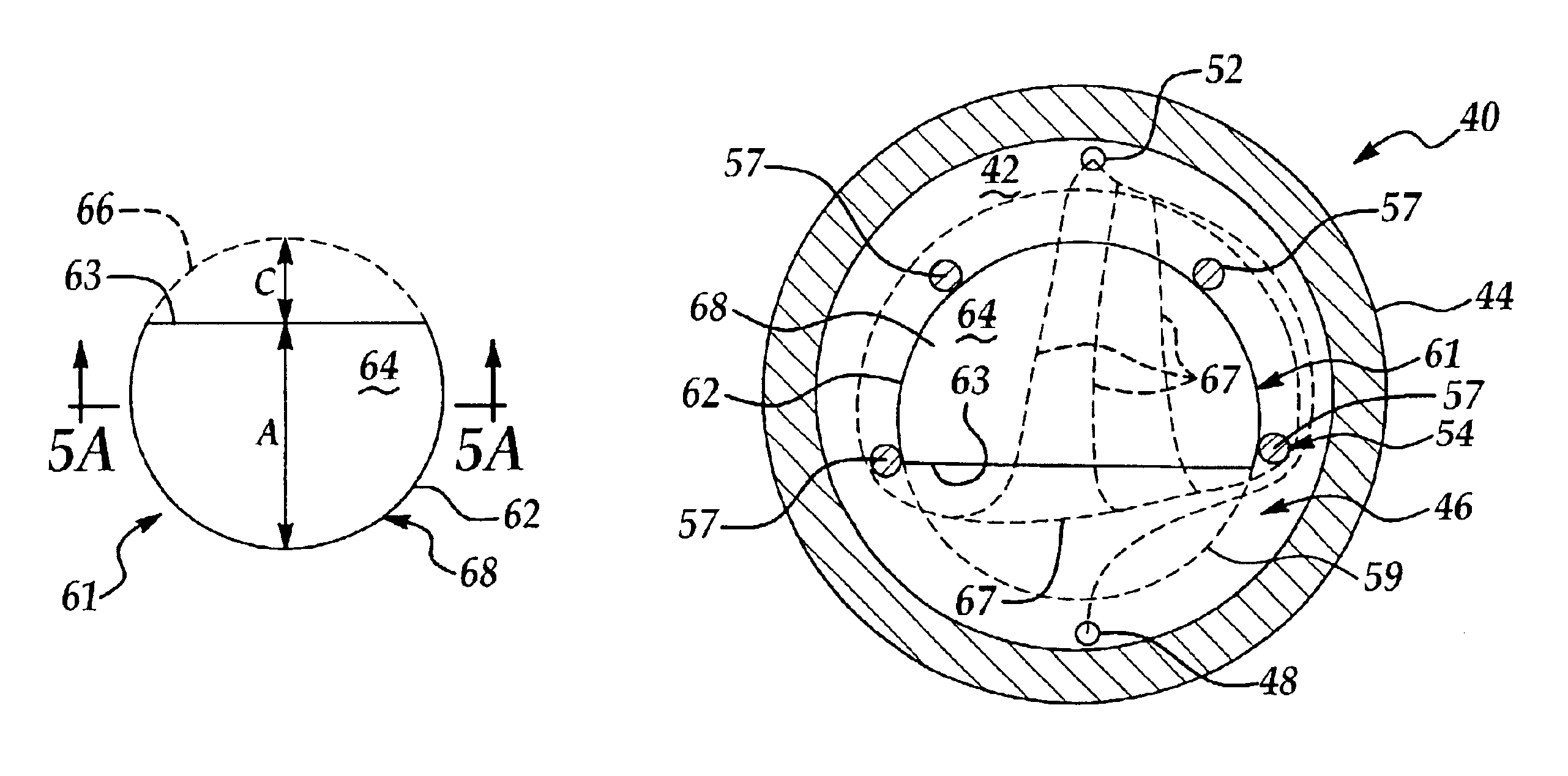 Truncated dummy plate for process furnace