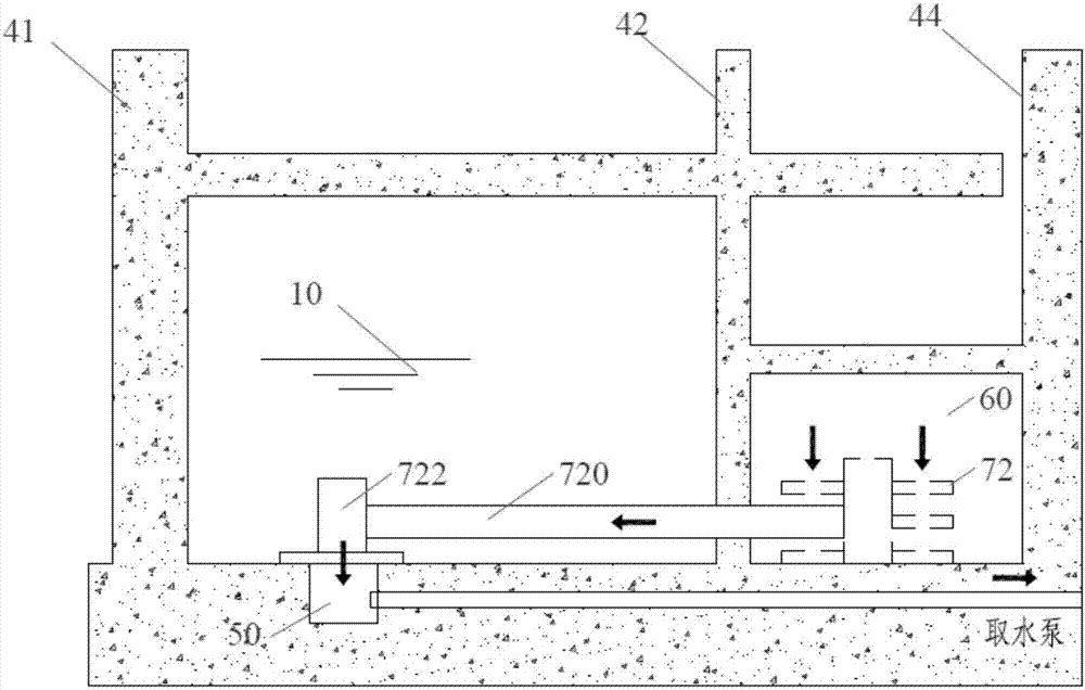 Refueling water tank inside containment of nuclear power plant