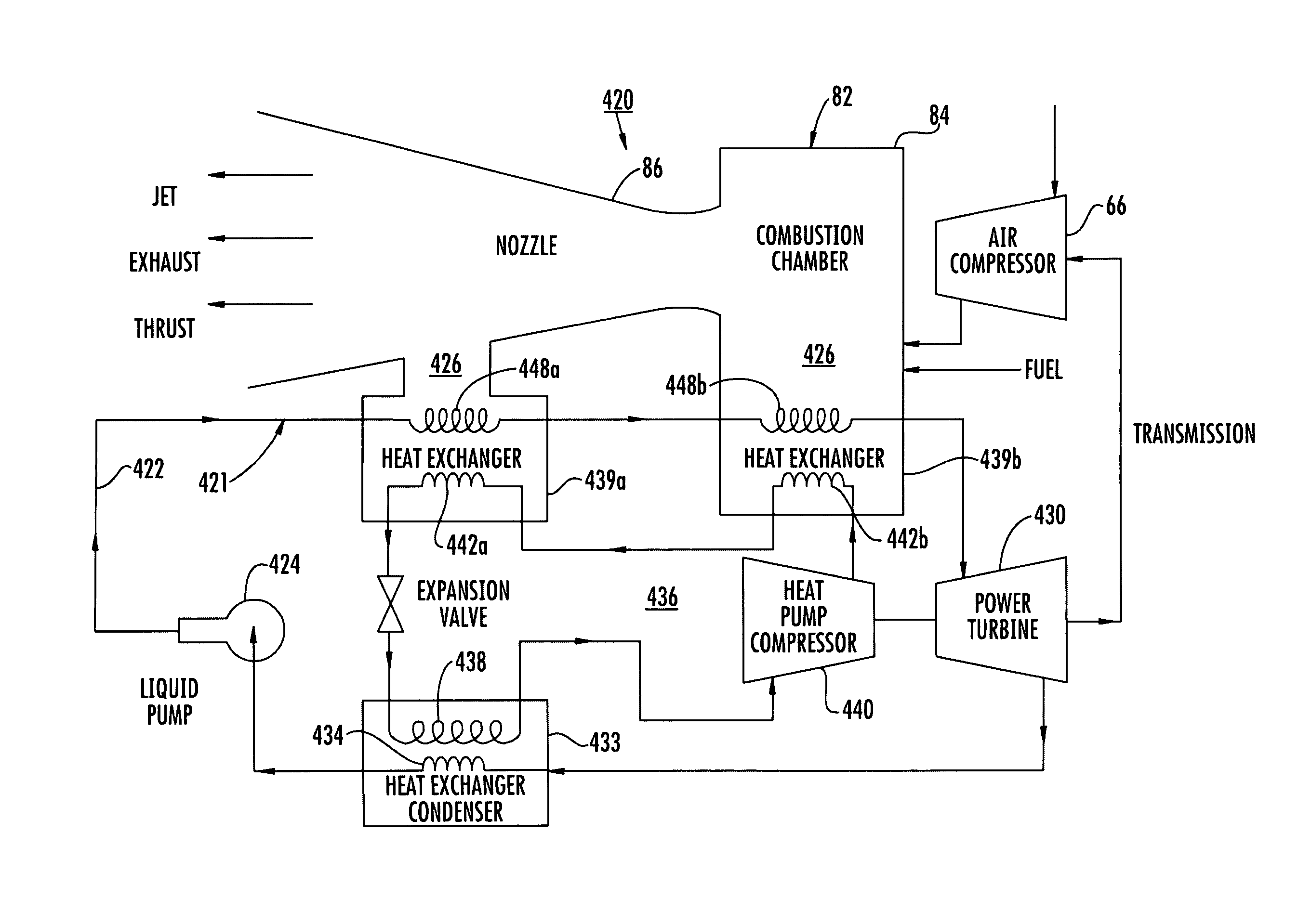 Ultra-high-efficiency engines and corresponding thermodynamic system