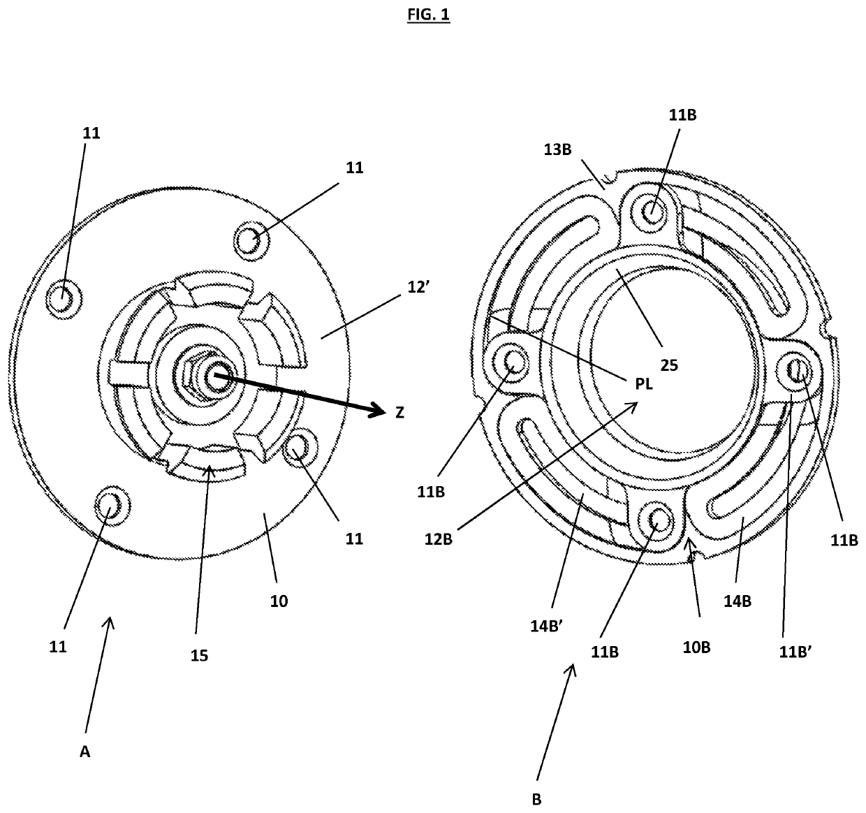 Pressure fixing device of panel-works, in particular covering panels in nautical field