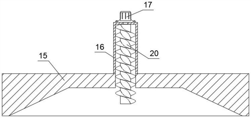 Automatic screening device for mullite