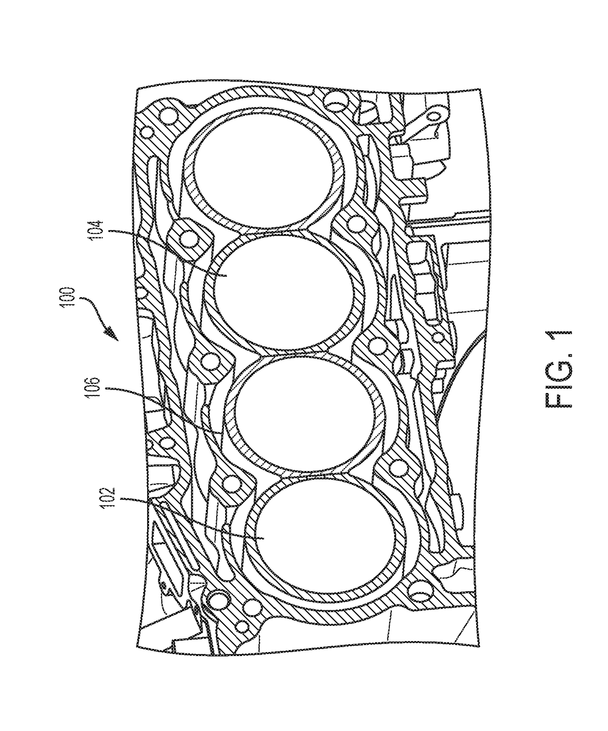 Method and system for processing an automotive engine block