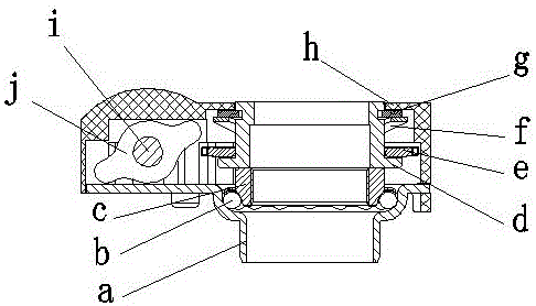 Faucet lock capable of achieving bicycle faucet direction positioning