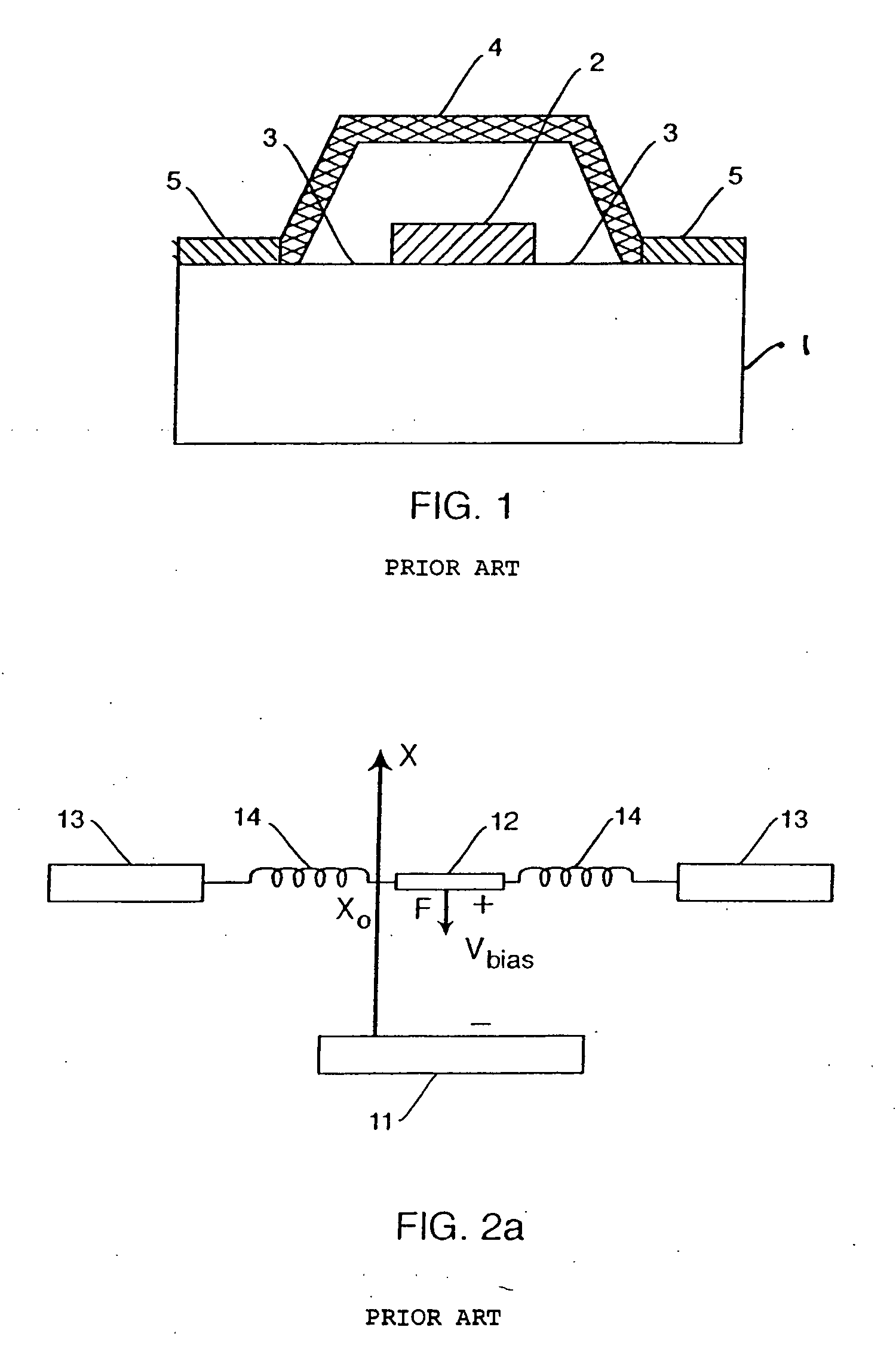 Variable capacitance membrane actuator for wide band tuning of microstrip resonators and filters