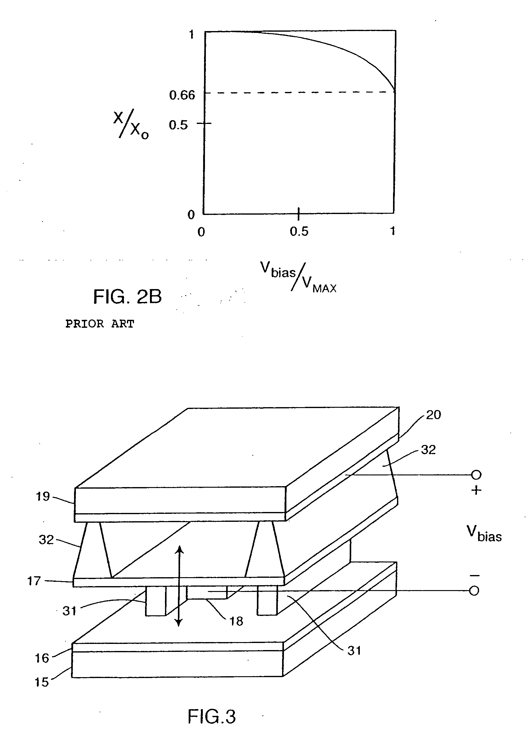 Variable capacitance membrane actuator for wide band tuning of microstrip resonators and filters