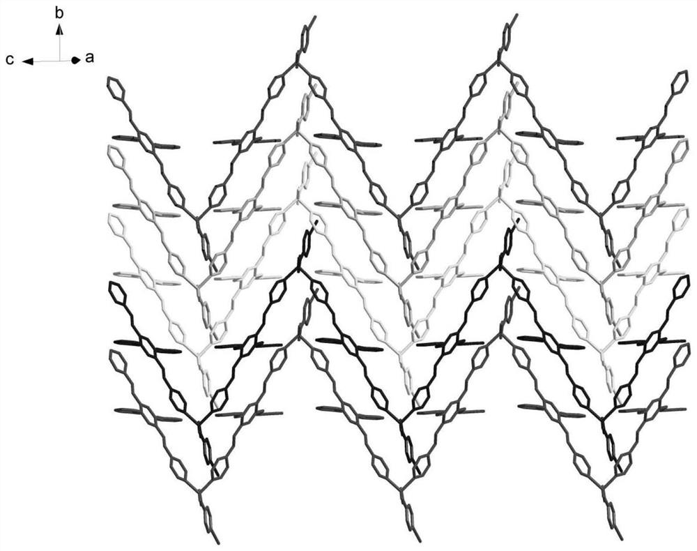 A kind of photoinduced nonlinear expansion coordination polymer and preparation method thereof