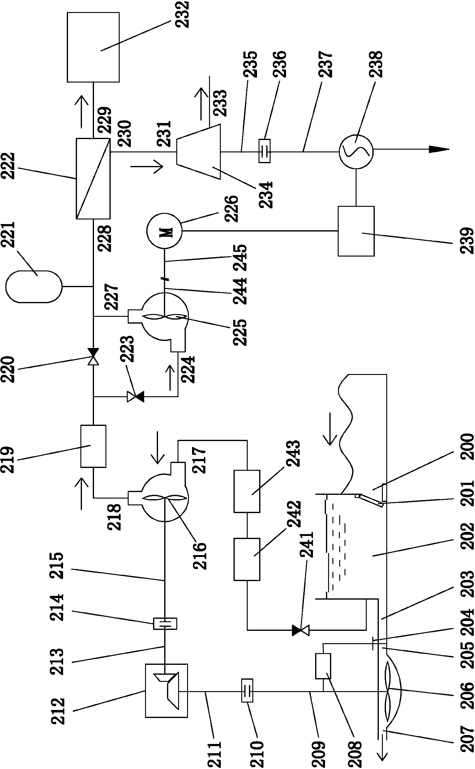 Bidirectional-drive sea water desalination and power generation device by utilizing tidal energy