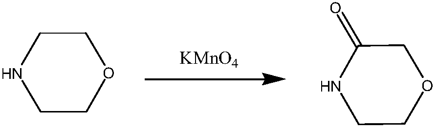 A kind of preparation method of 3-morpholinone