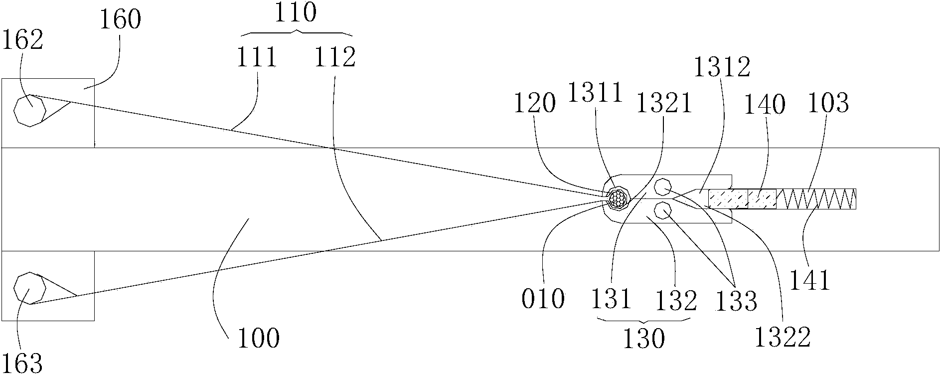 Laser aiming slingshot gun