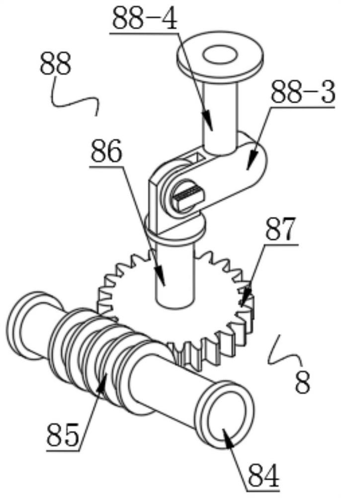 Building concrete additive processing device based on house construction