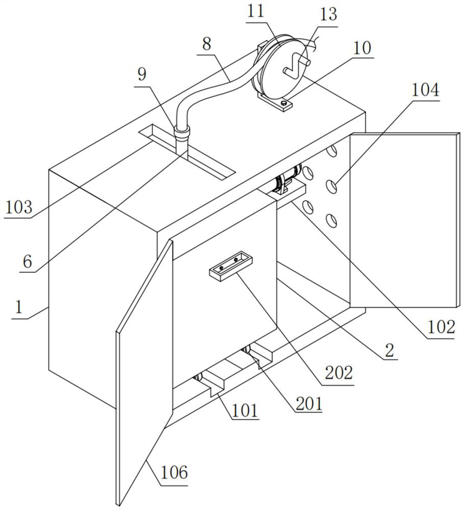 Improved multifunctional drainage device special for thoracic surgery department