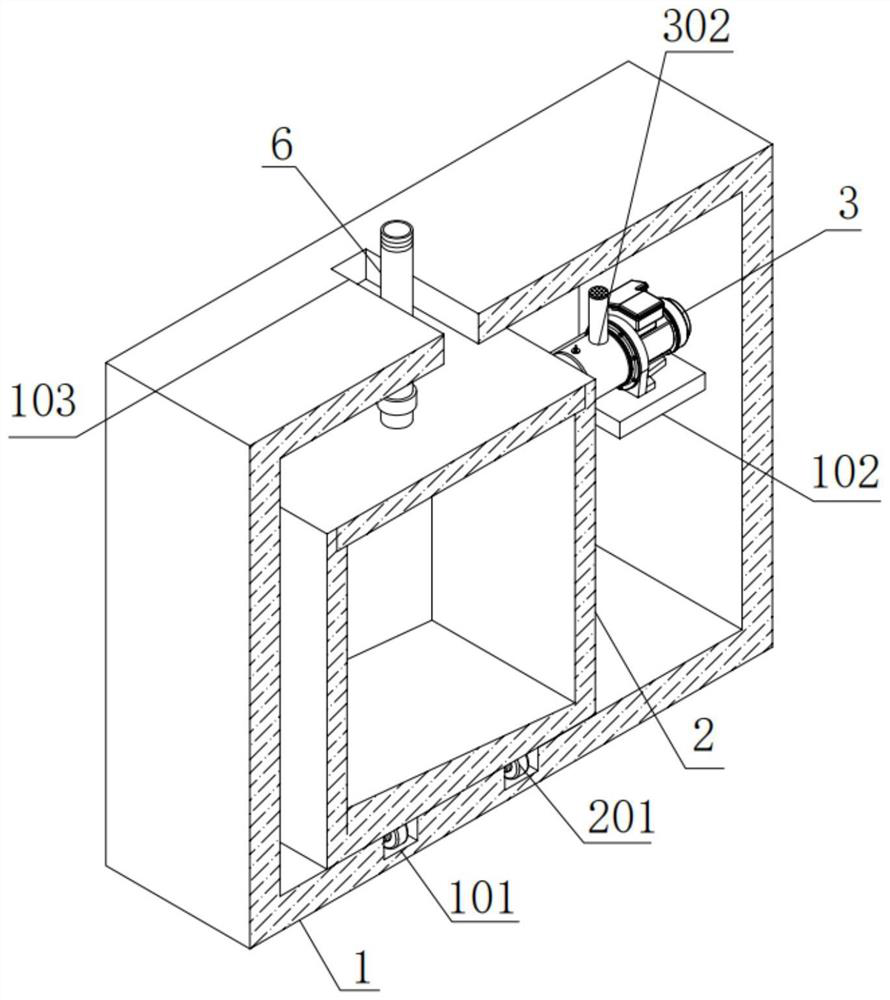 Improved multifunctional drainage device special for thoracic surgery department