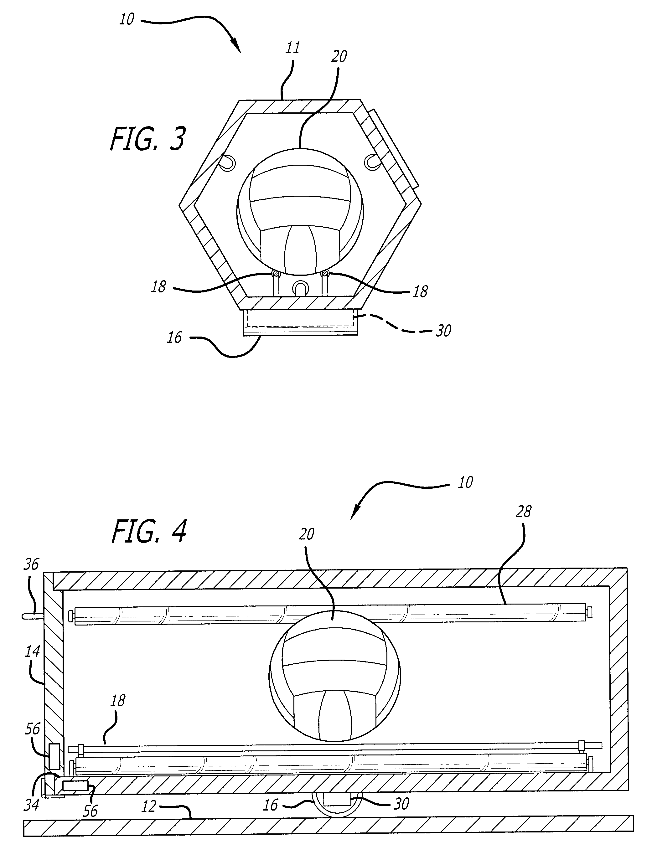 Sports ball sterilizer