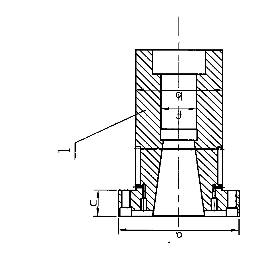 Machining process of combined boring spindle