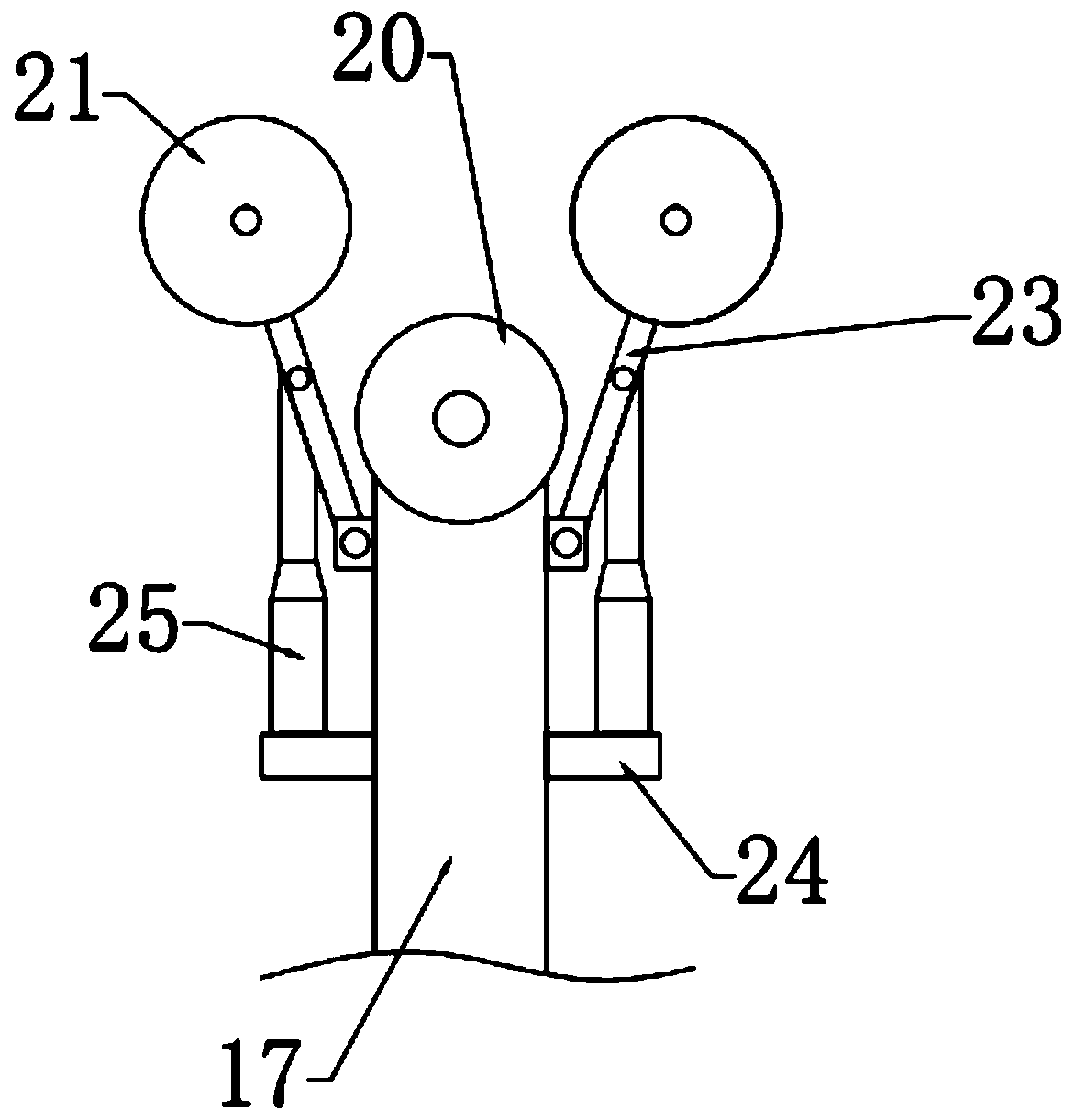 Environment-friendly dumbbell spraying equipment